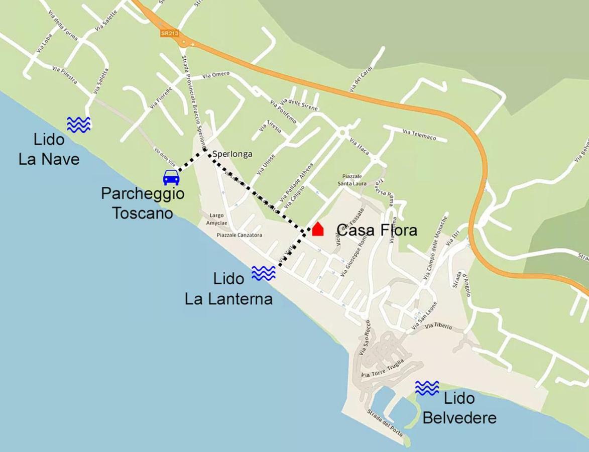 Appartamento Casa Vacanza Flora Sperlonga Esterno foto